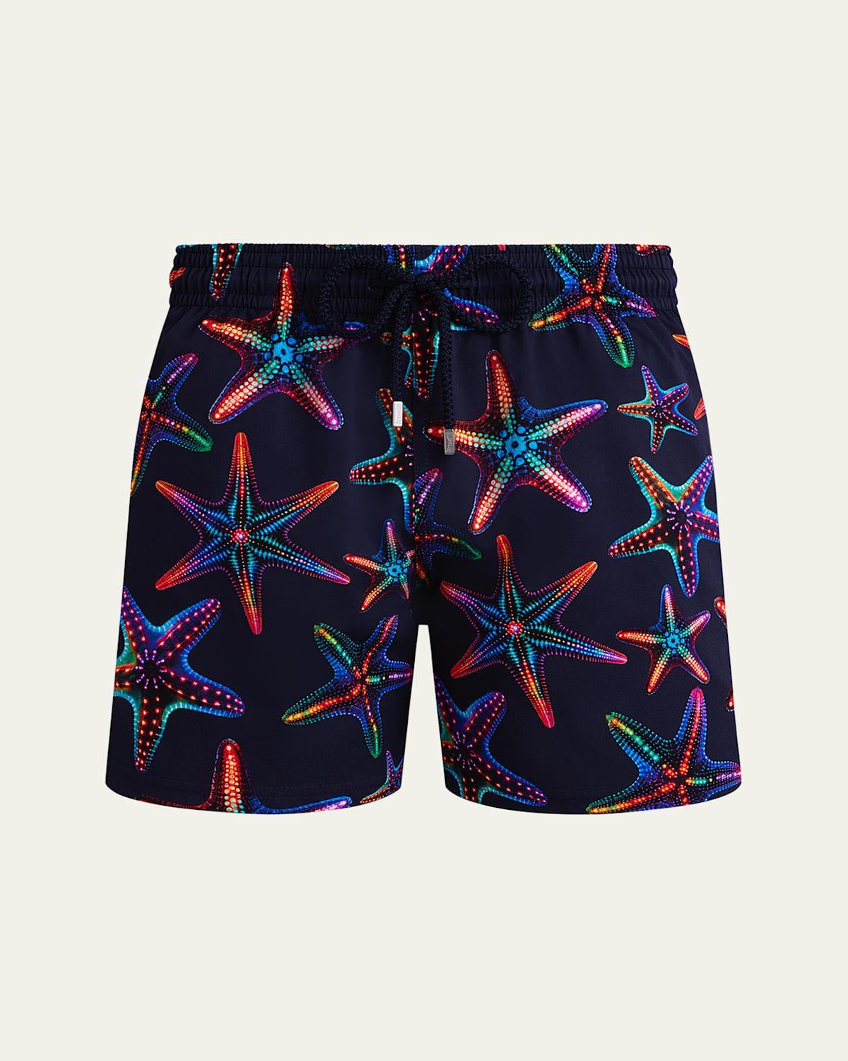 Mens Disco Stars Stretch Swim Shorts Product Image