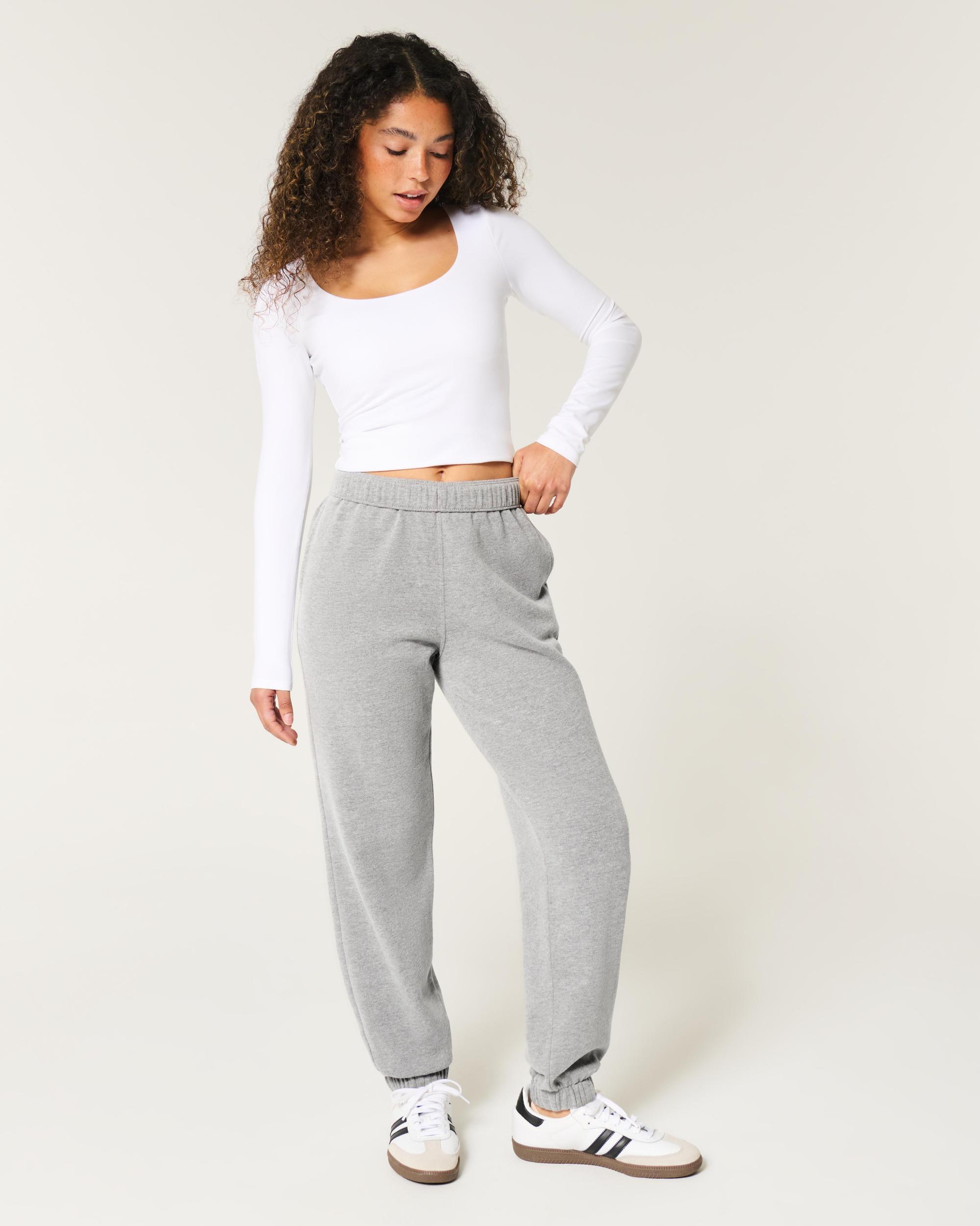 Hollister Feel Good Fleece Dad Joggers Product Image