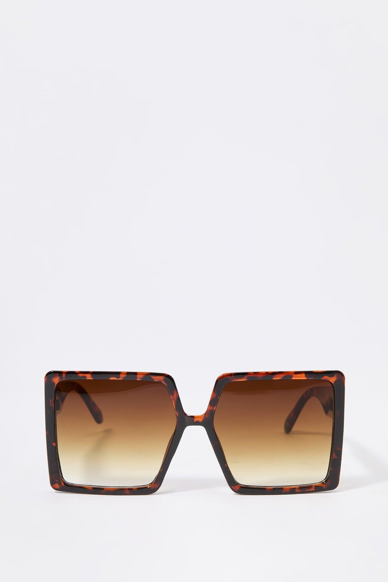 Oversized Square Sunglasses Female Product Image
