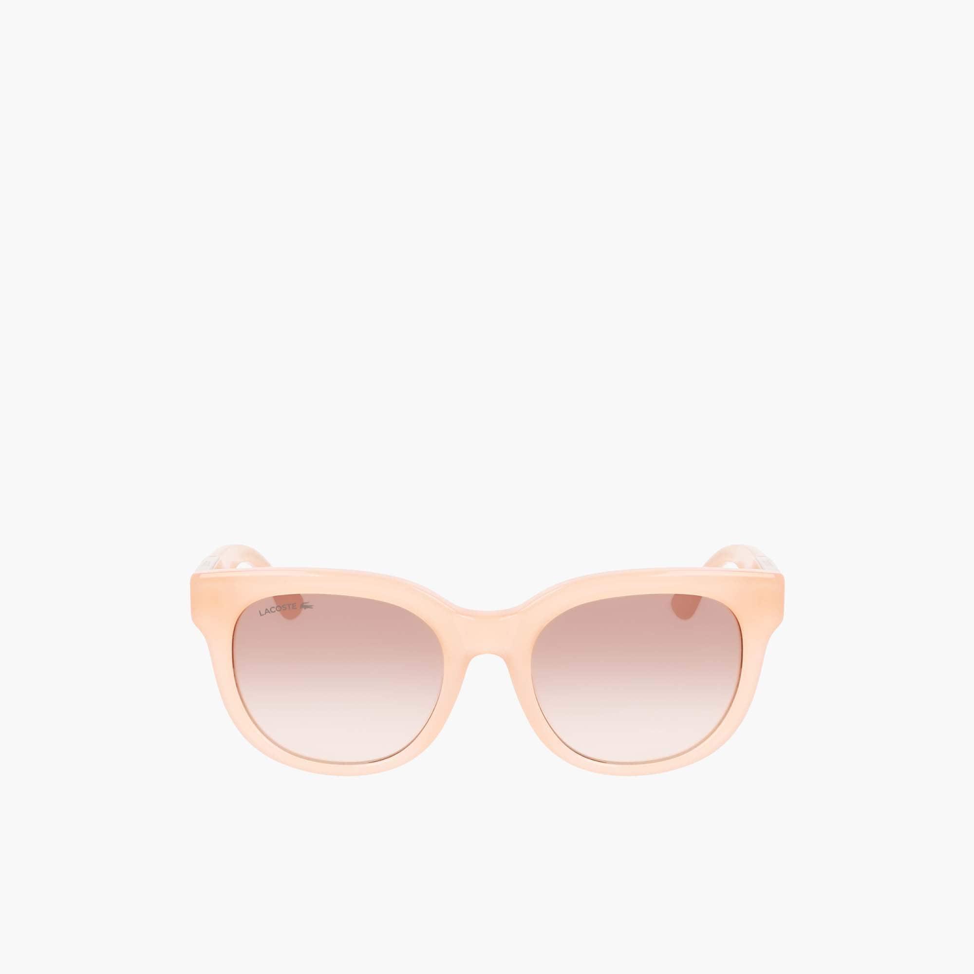 Croco Skin Oval Acetate Glasses Product Image