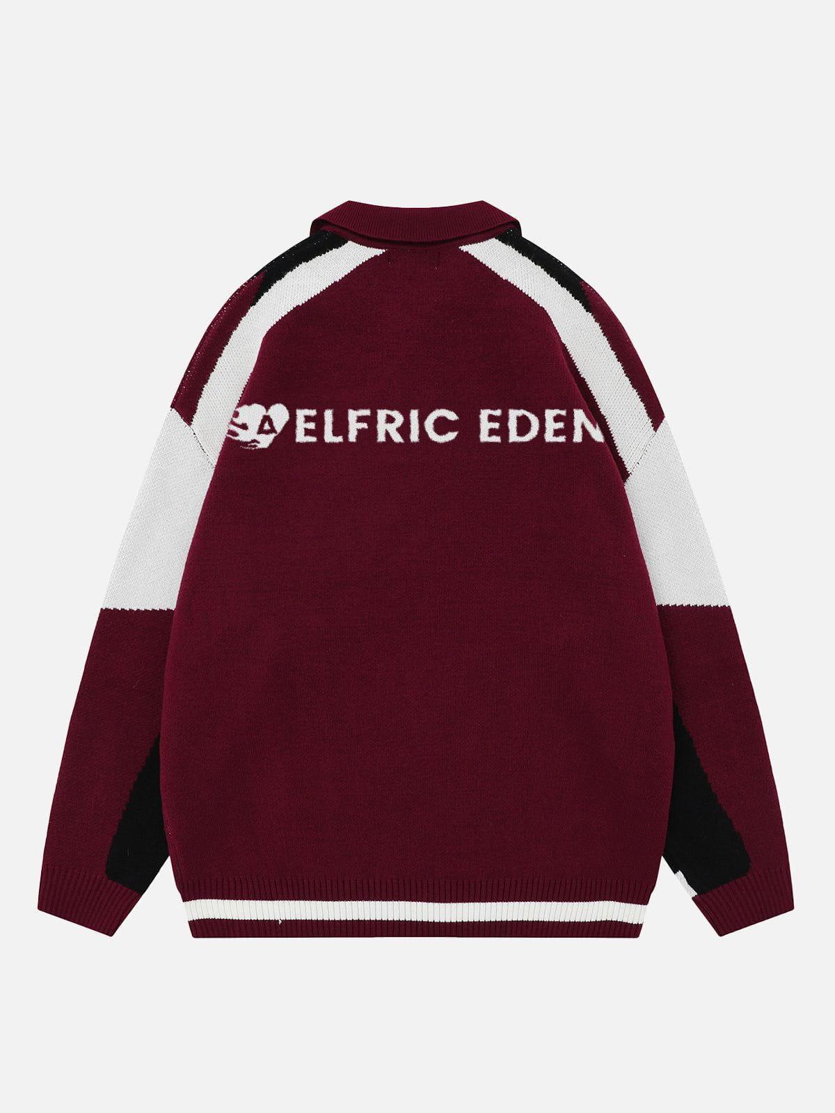 Aelfric Eden Patchwork Racing Sweater Product Image