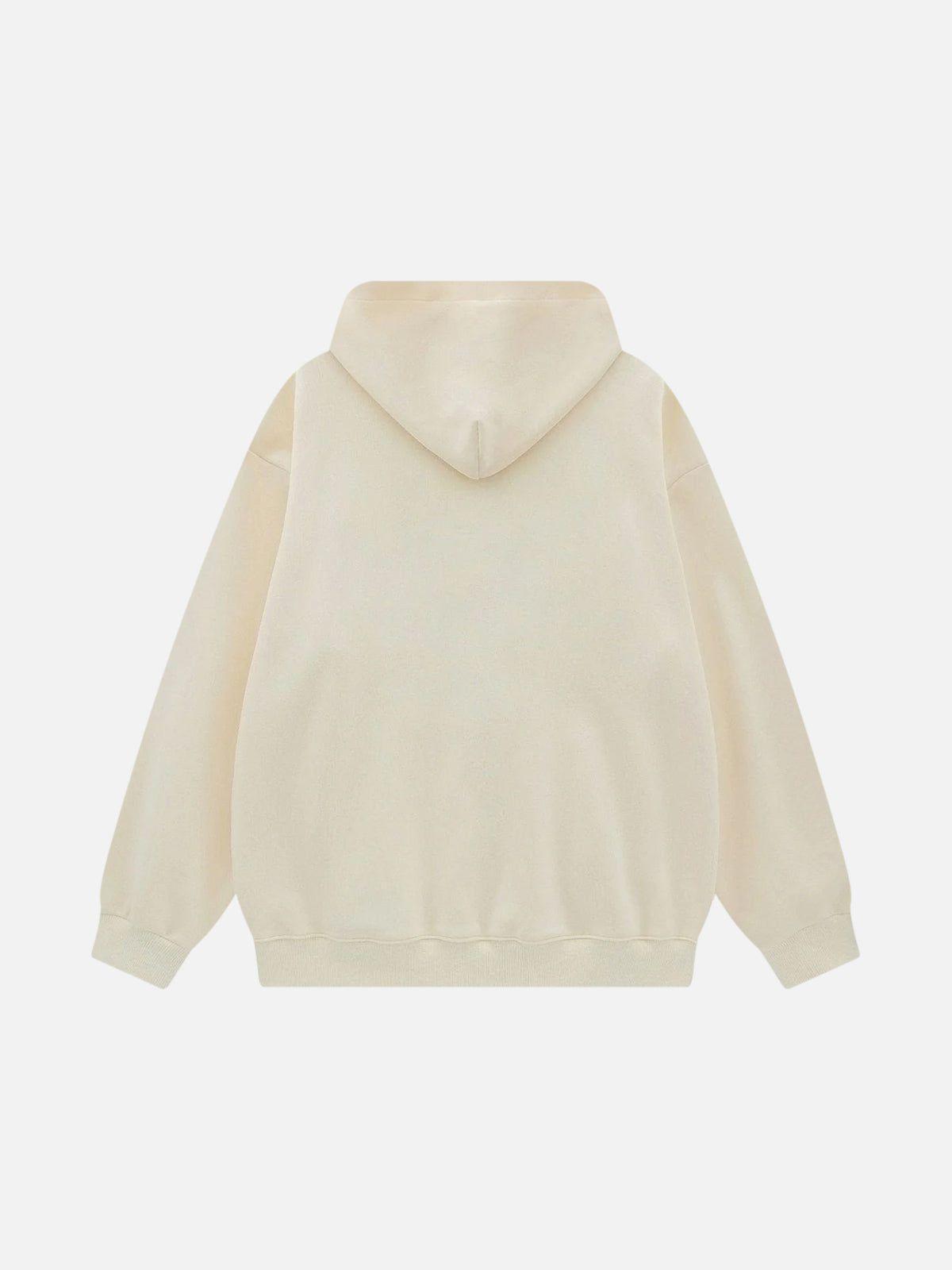 Aelfric Eden Fringe Washed Butterfly Zip Up Hoodie Product Image