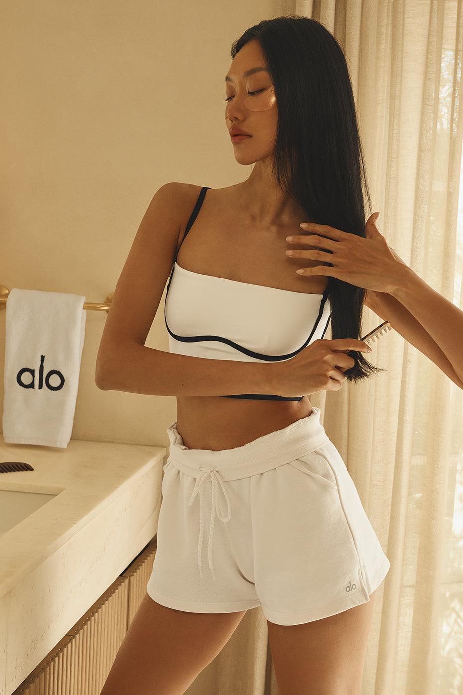 Low Key Sweat Short - Ivory Product Image