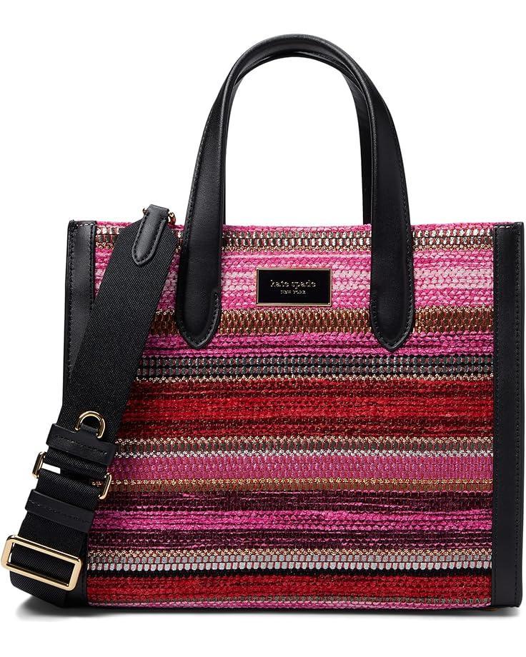 Manhattan Studio Plaid Fabric Large Tote Product Image