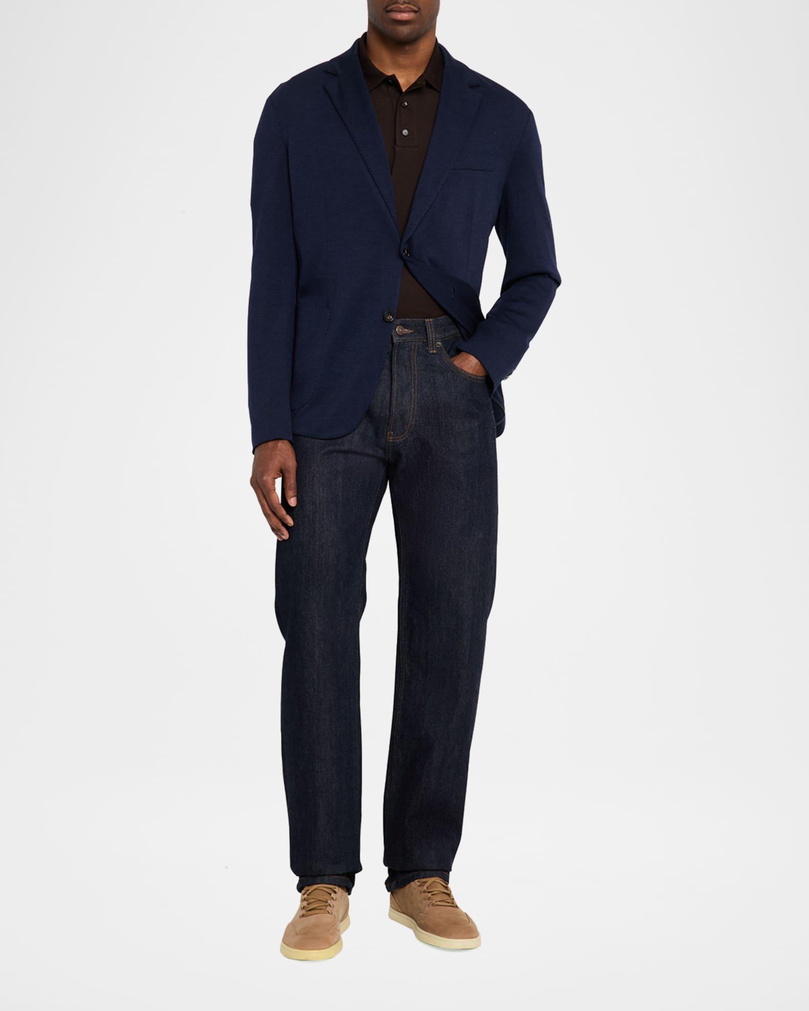 Men's Sunset Cashmere Silk Sports Jacket Product Image
