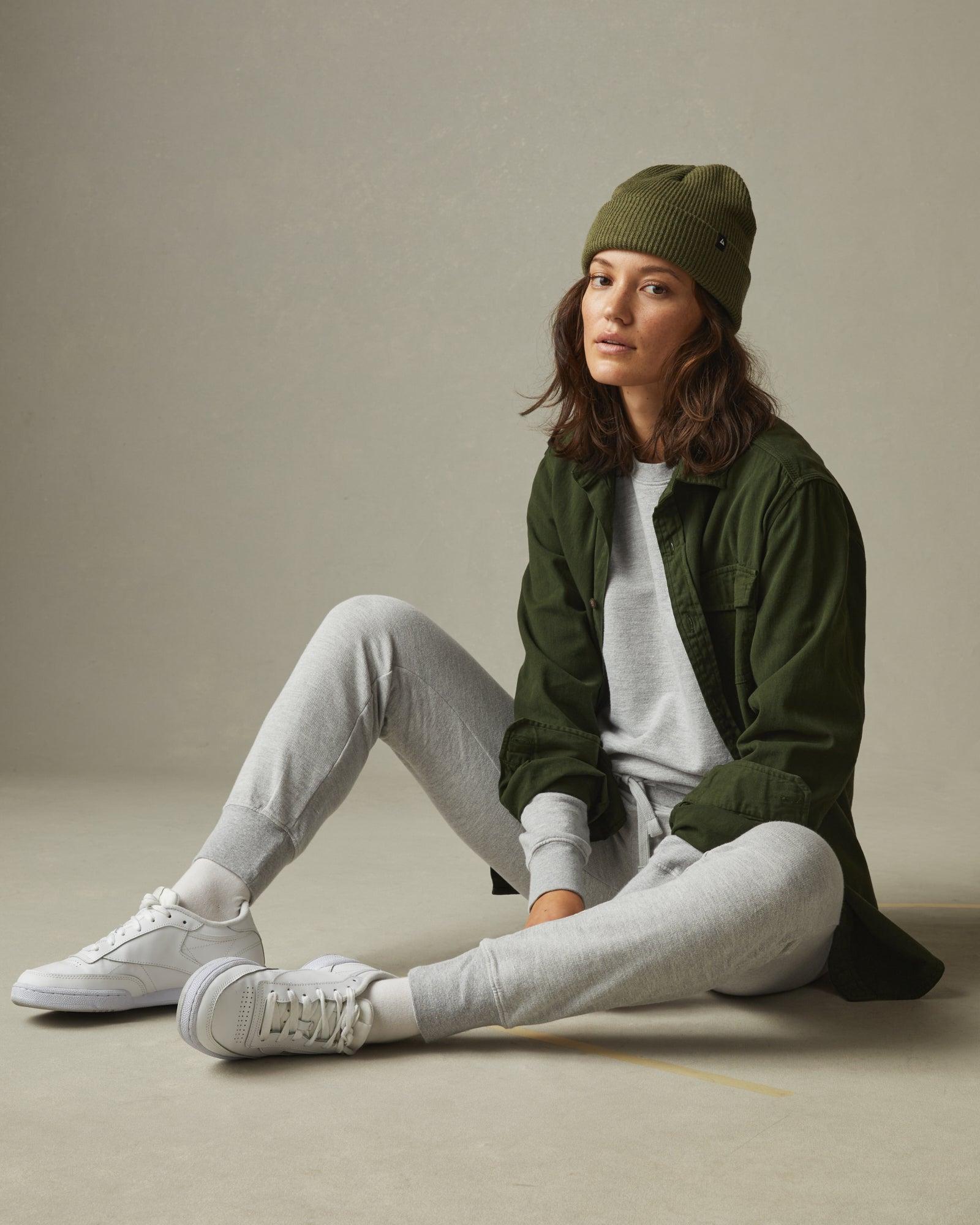 French Terry Jogger - Ash Heather  Product Image