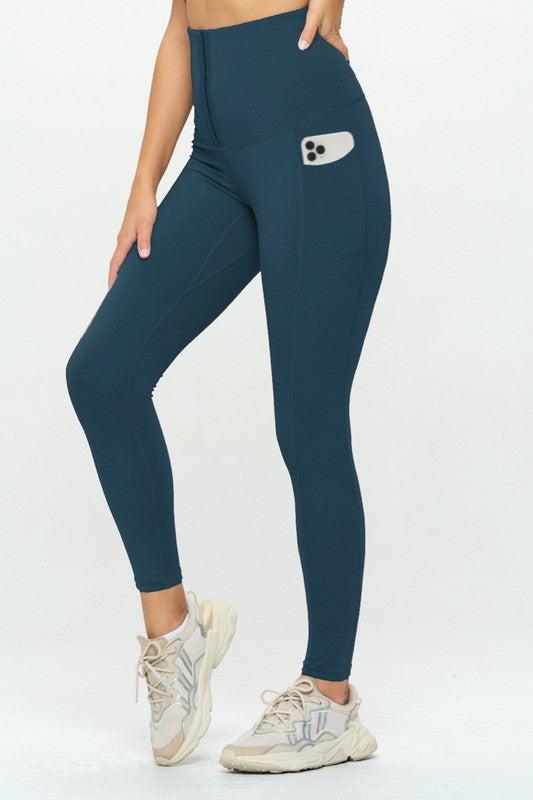 Corset leggings  Soft Body Shaper with Pockets Product Image