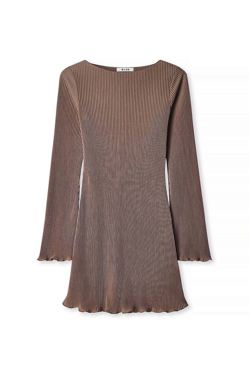 Pleated Mini Dress Product Image
