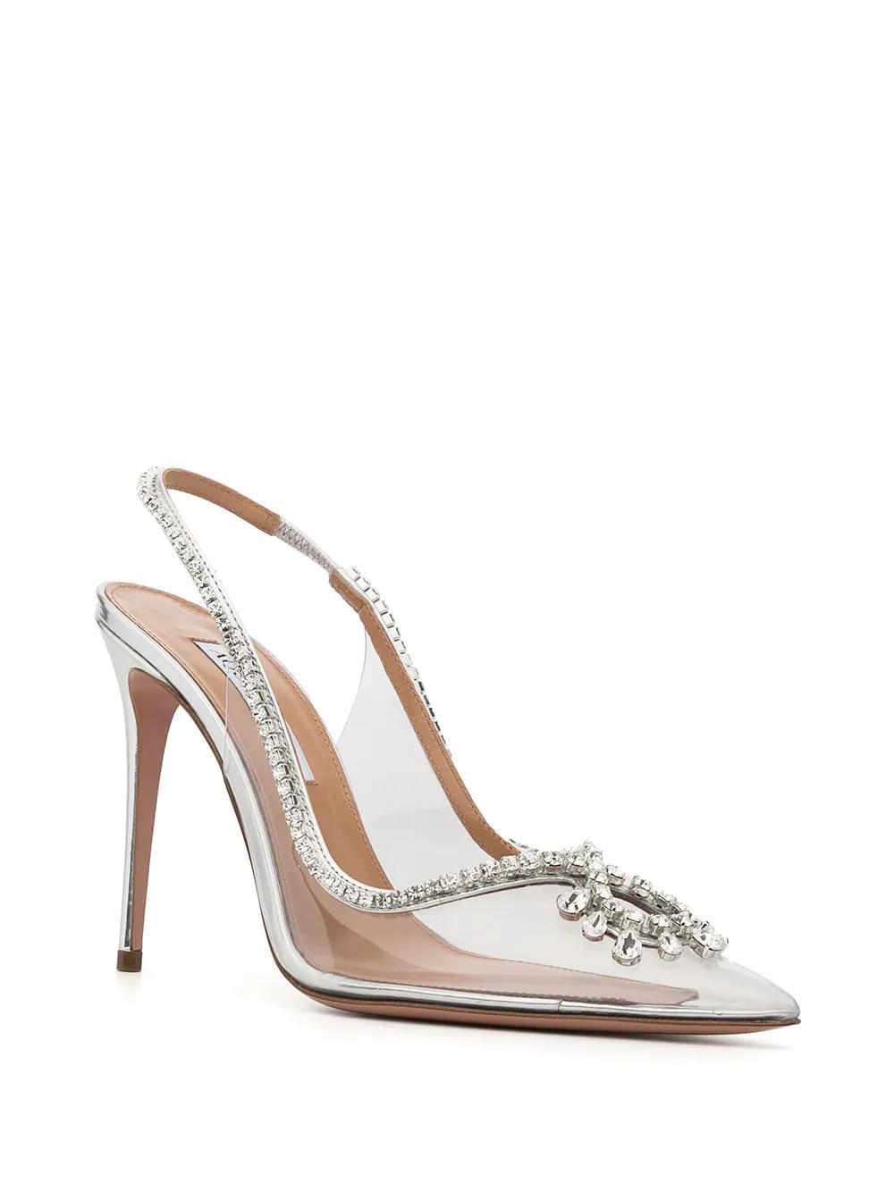 Seduction Crystal 105mm pumps Product Image