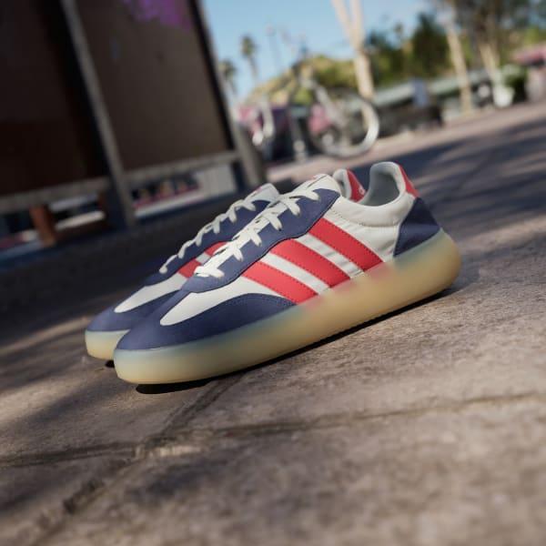 adidas Barreda Decode Men's Sportswear Shoes, Size: 12, Utility Yellow Blue Product Image