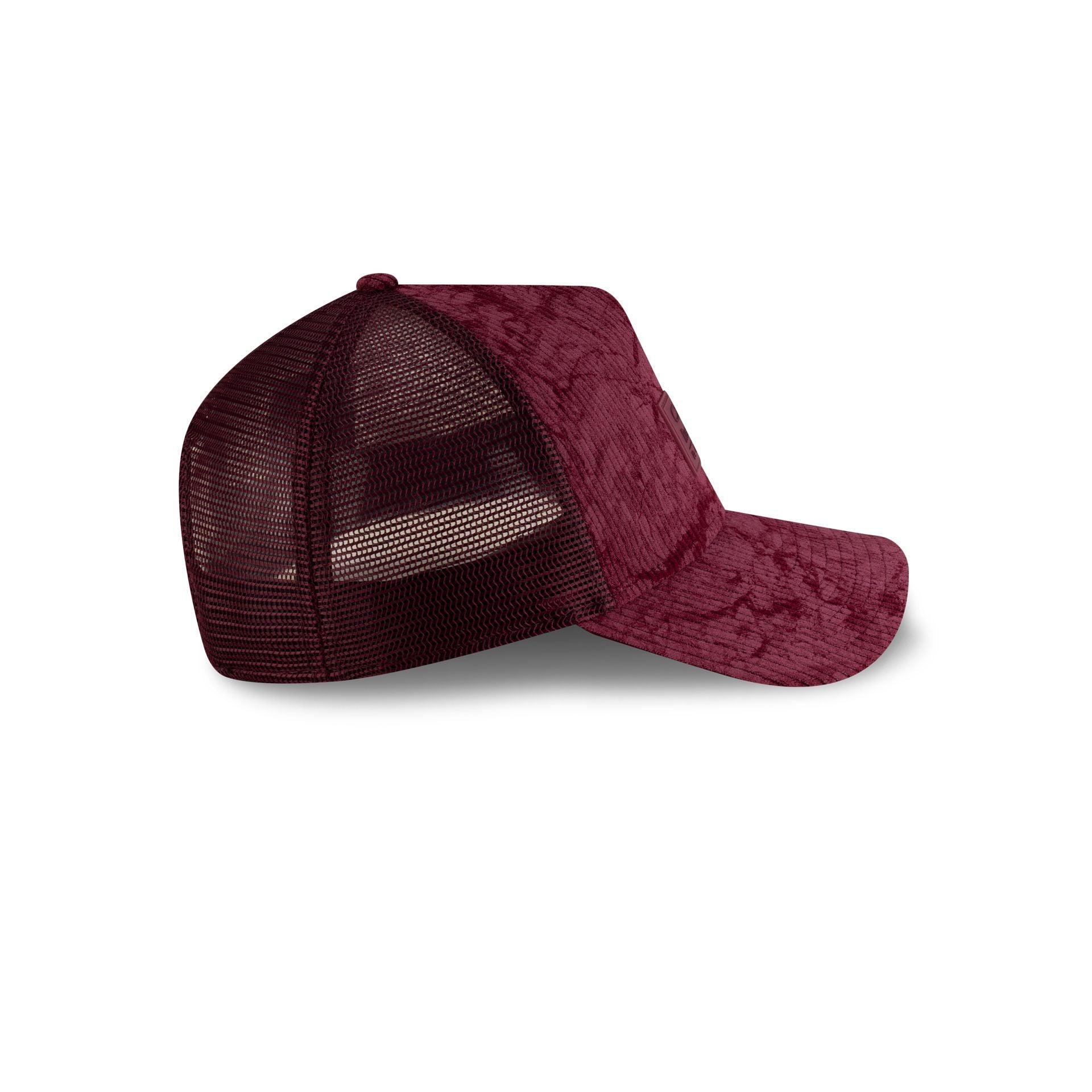 AC Milan Black 9FORTY A-Frame Trucker Hat Male Product Image