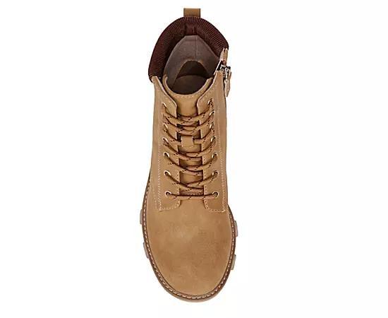 Dr. Scholl's Headstart Women's Faux Suede Combat Boots, Size: 9 Product Image