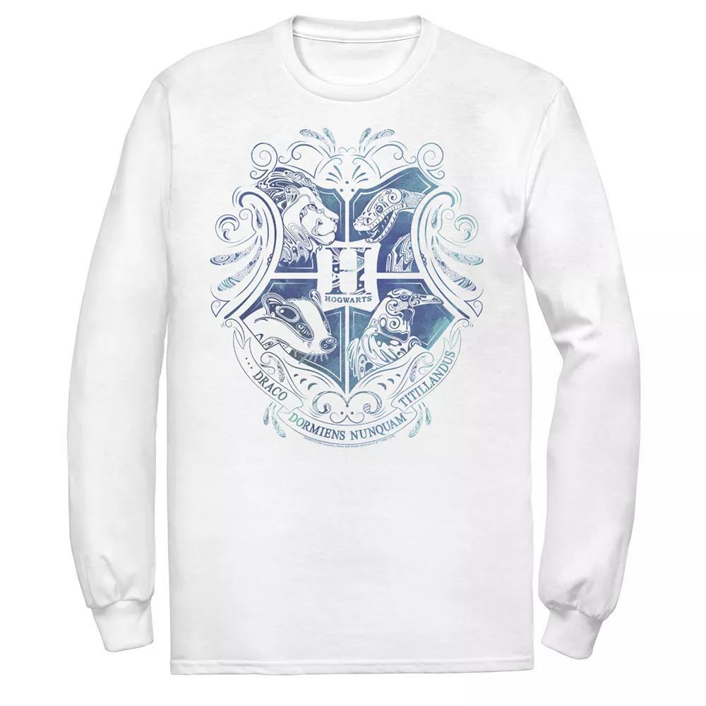Men's Harry Potter Hogwarts House Badge Tee, Size: XXL, White Product Image