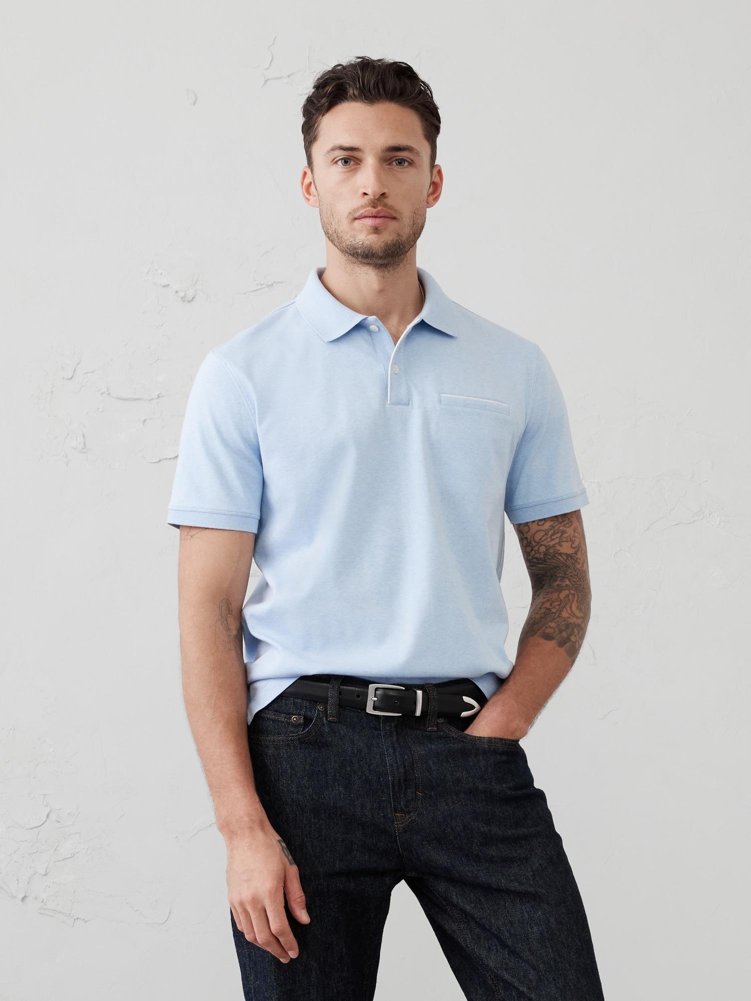 Slim Luxe Touch Polo Product Image