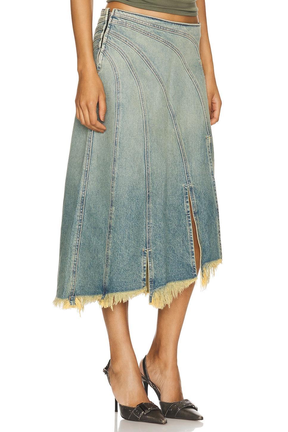 Sorriso Maxi Skirt EB Denim Product Image
