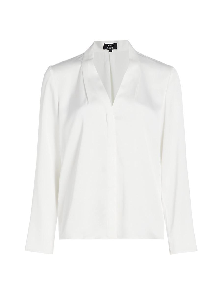 Womens Betsy Long-Sleeve Blouse Product Image