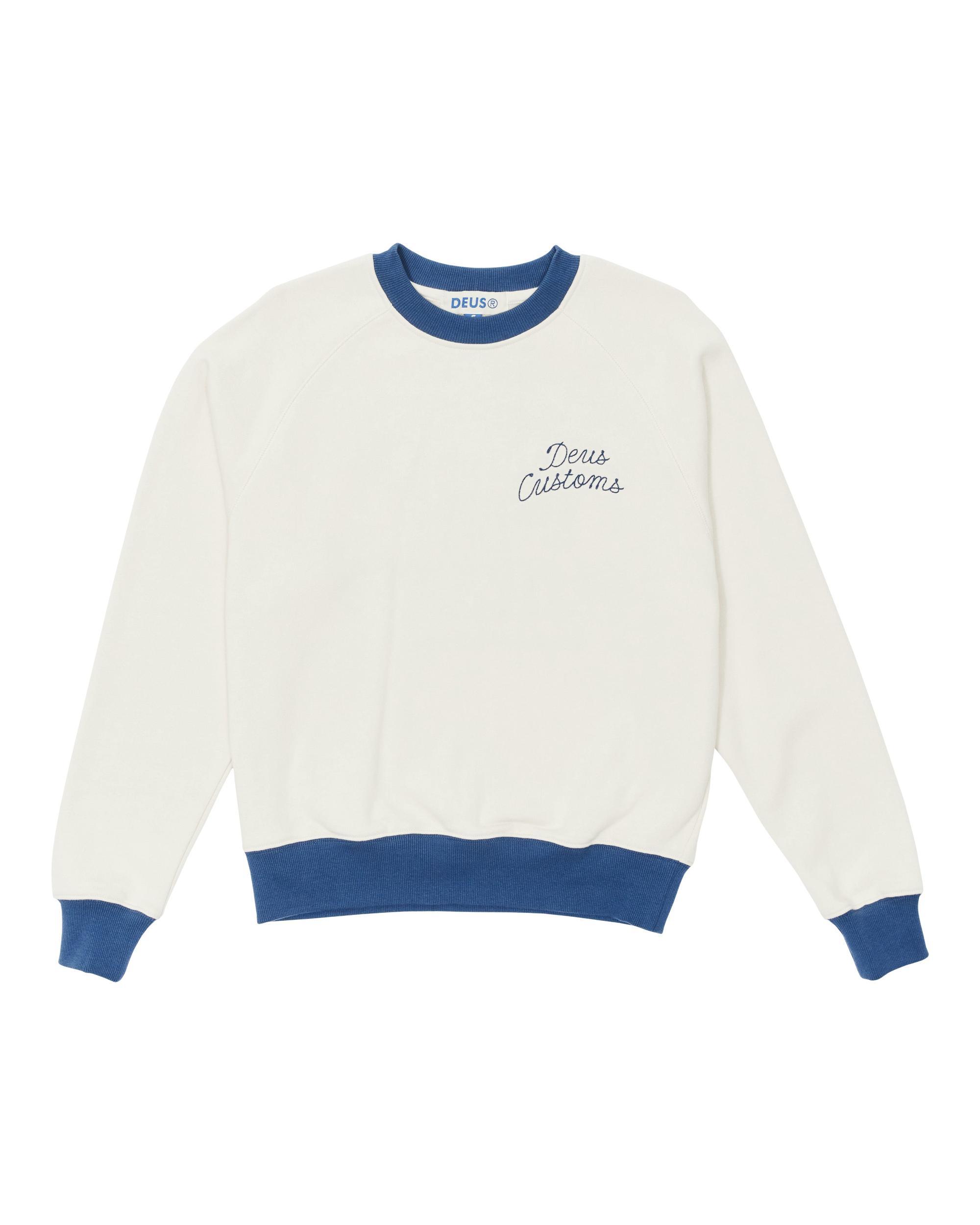 Canyon Crew Neck - Dirty White Product Image