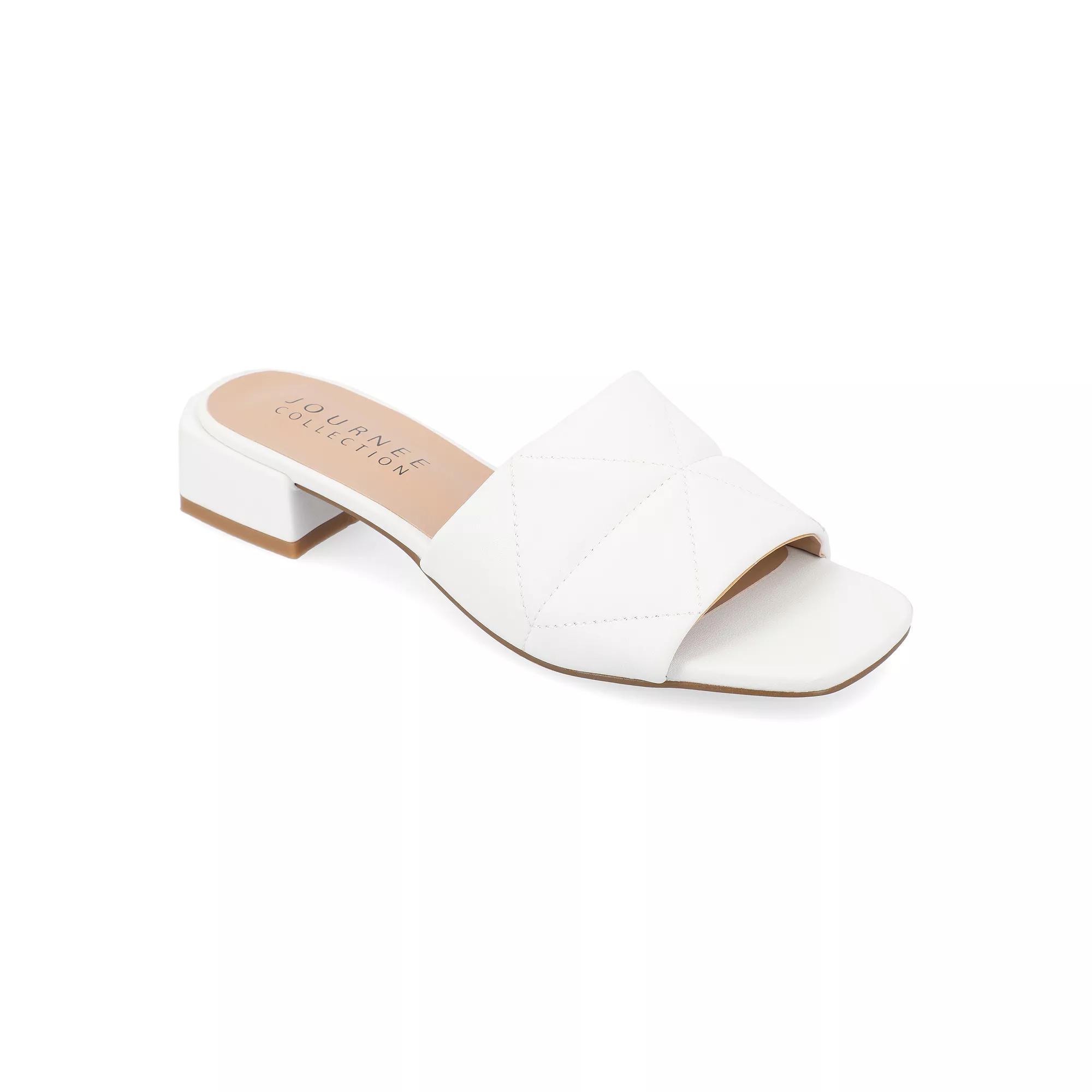 Journee Elidia Womens Block Heel Sandals Product Image