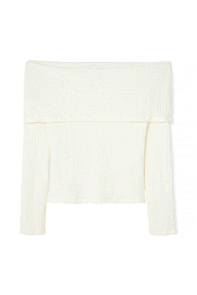 Off Shoulder Structured Top Product Image