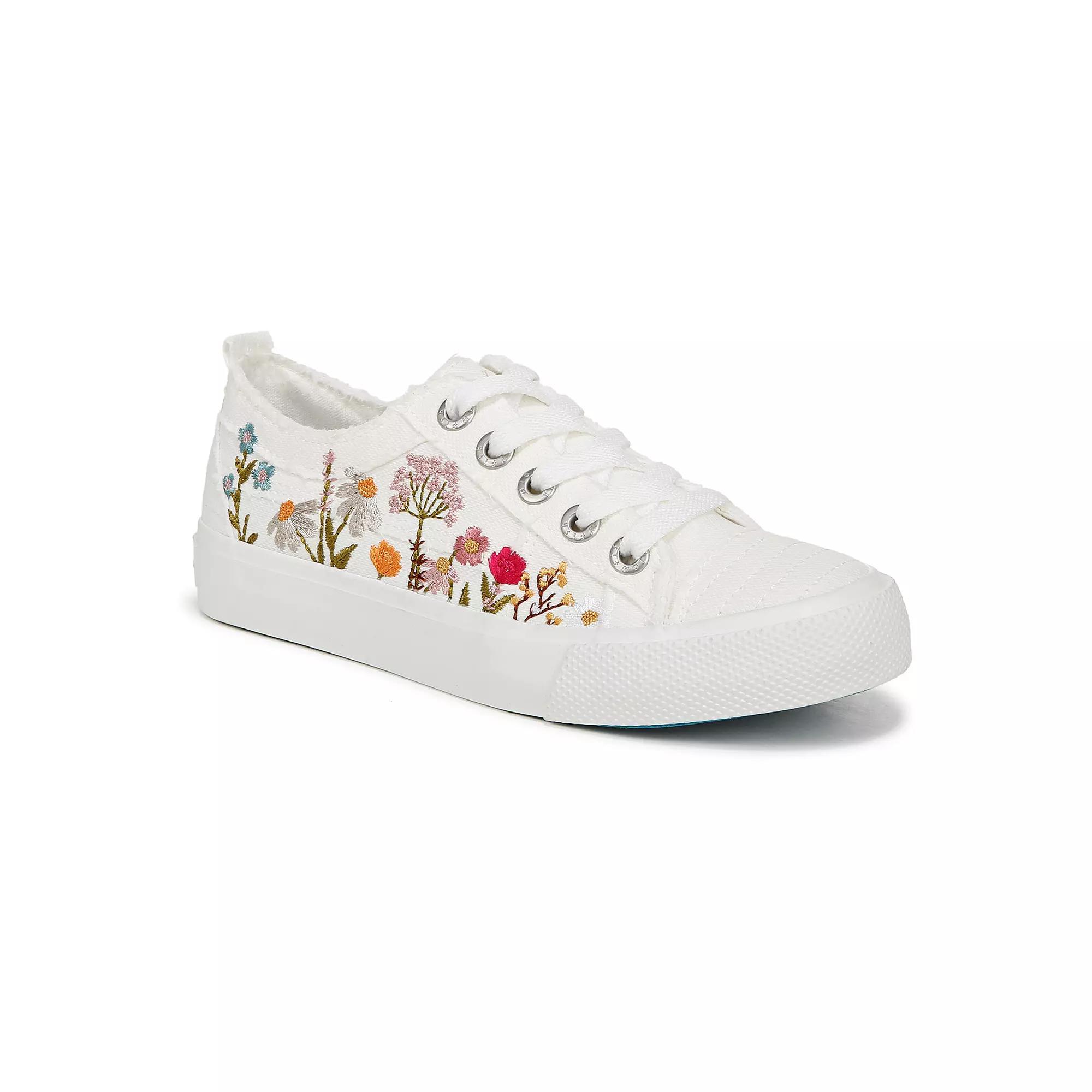 Blowfish Malibu Vivid Women's Lace-Up Sneakers, Size: 6, Ivory Product Image