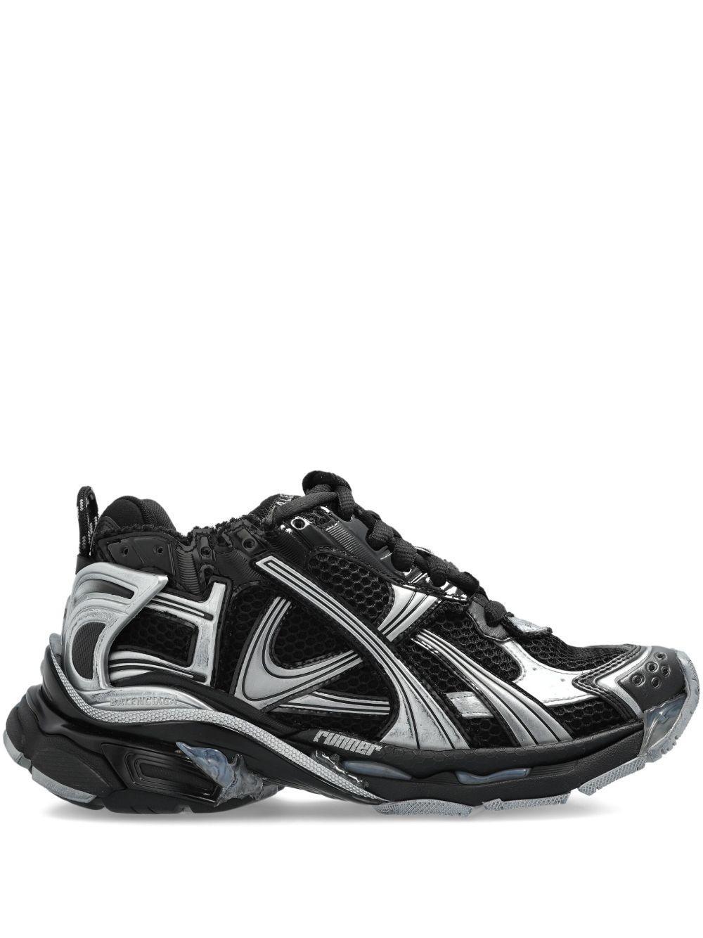 panelled sneakers  Product Image