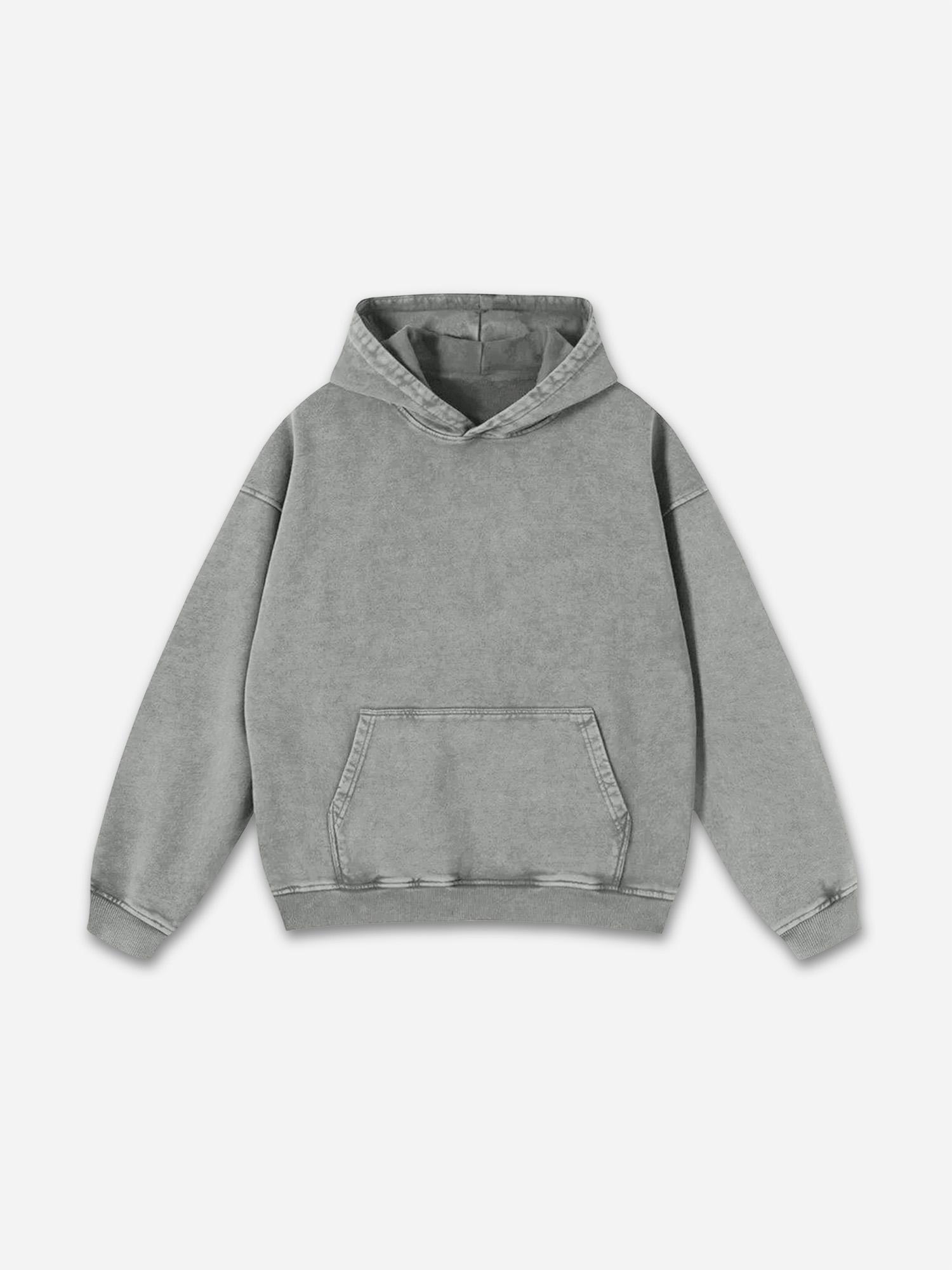 Sopula Vintage Essential Washed Pullover Hoodies Product Image