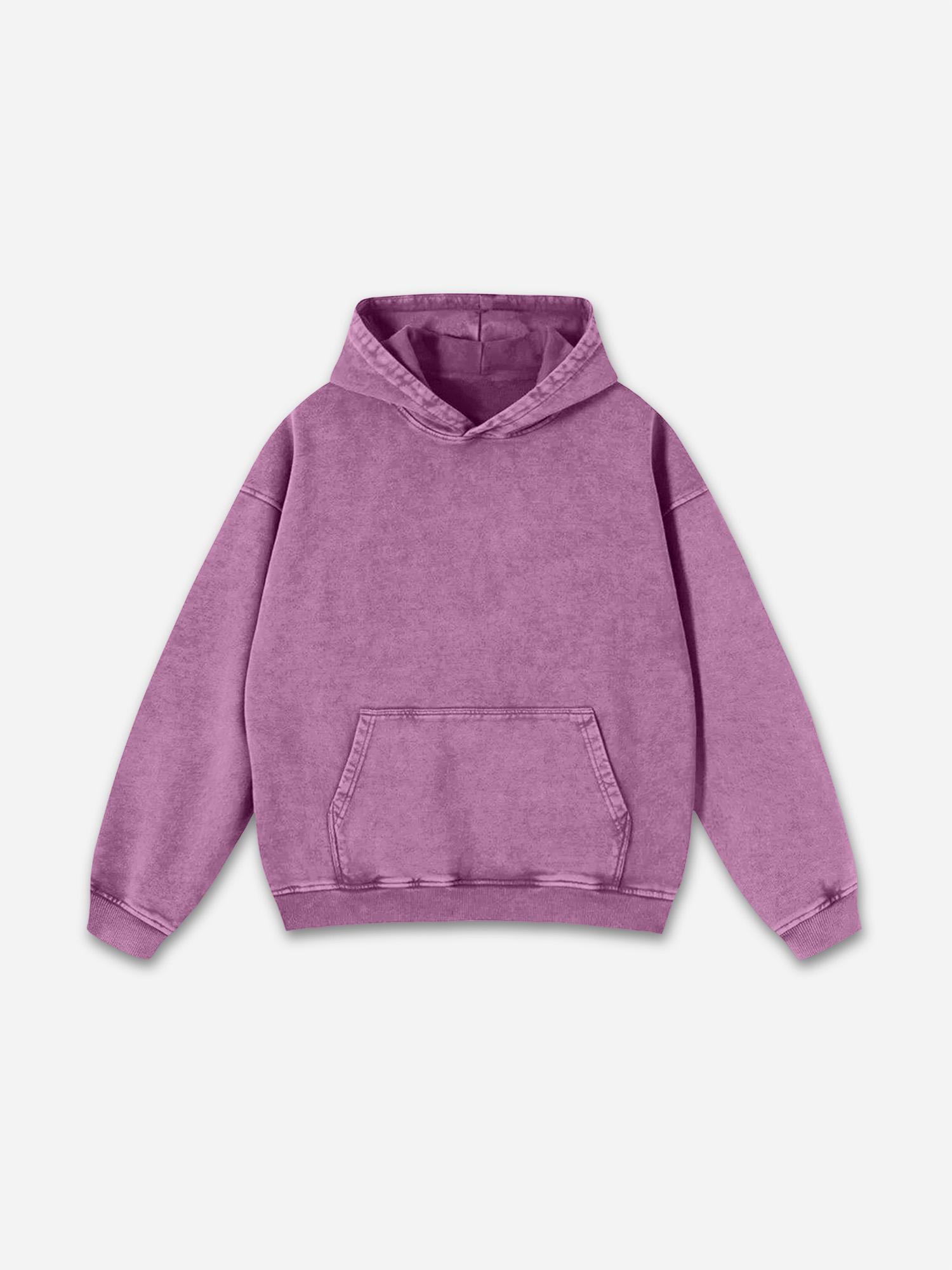 Sopula Vintage Essential Washed Pullover Hoodies Product Image