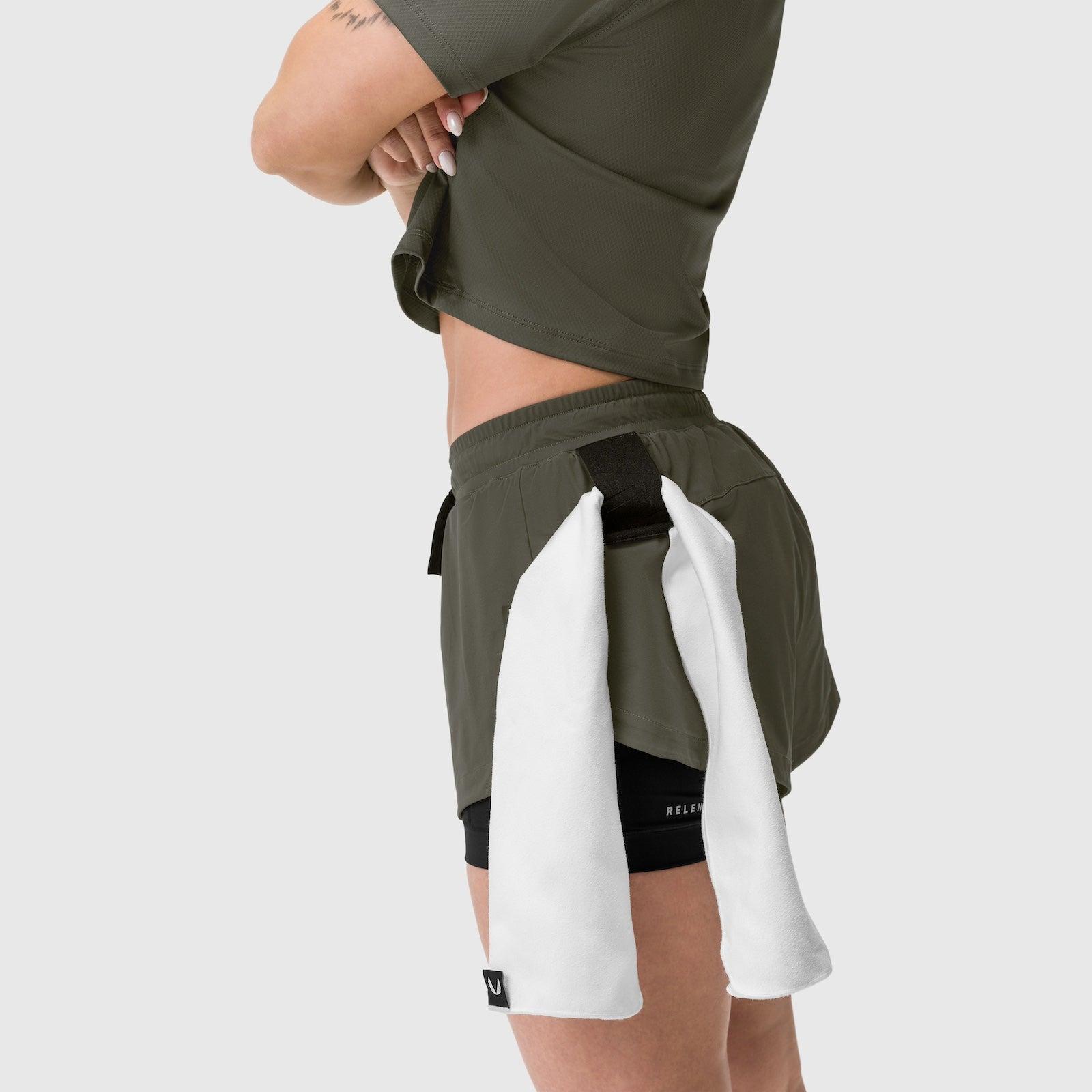 W025. Tetra-Lite® Liner Short - Olive Product Image
