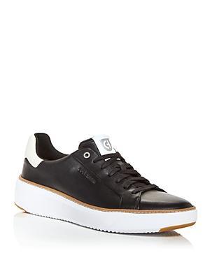 Cole Haan Mens GrandPr Topspin Leather Sneakers Product Image
