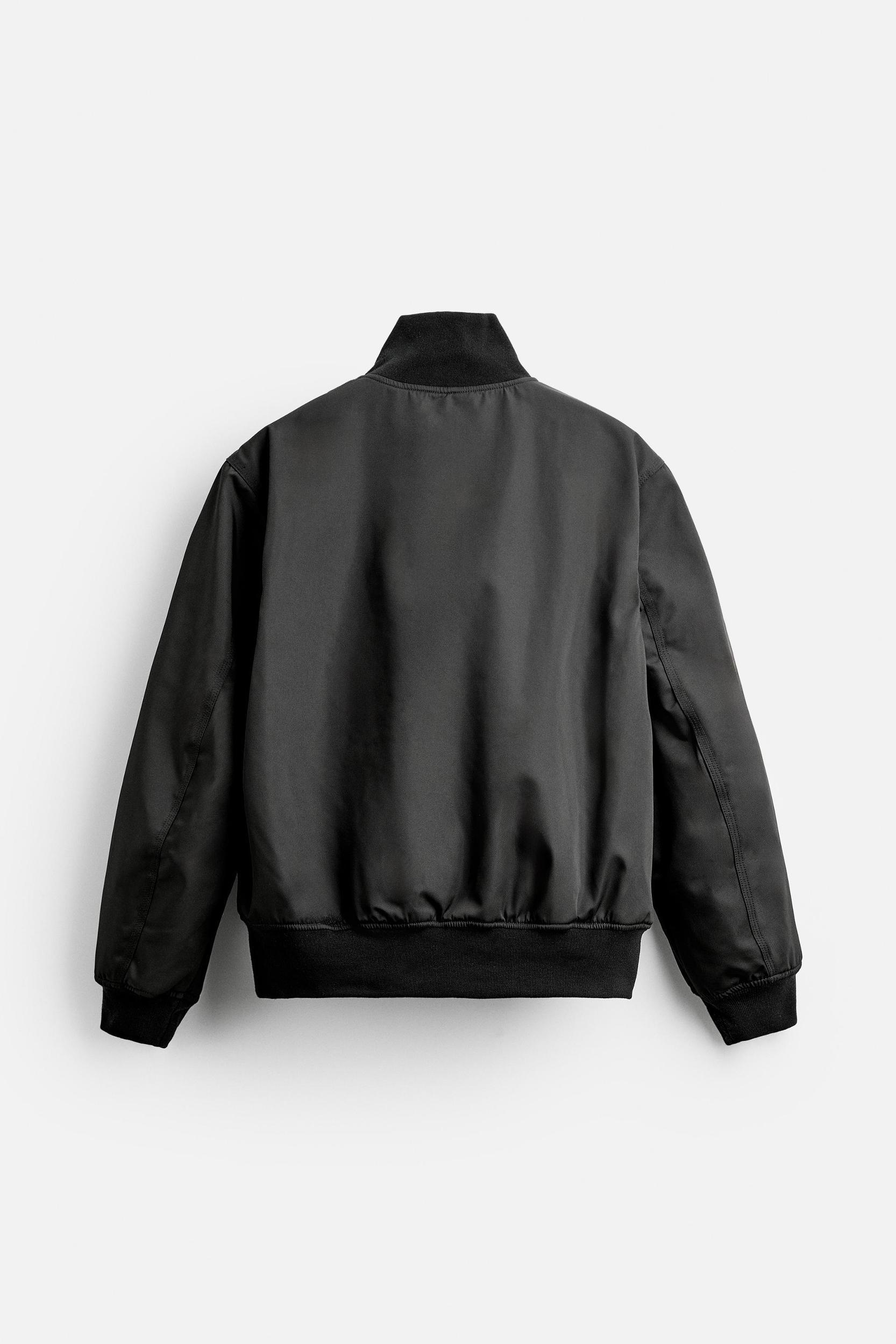 WATER REPELLENT BOMBER JACKET Product Image