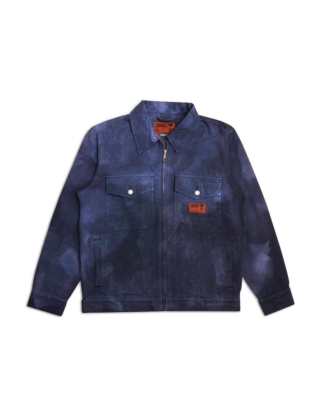 Ortiz Tie Dye Jacket - Indigo Product Image