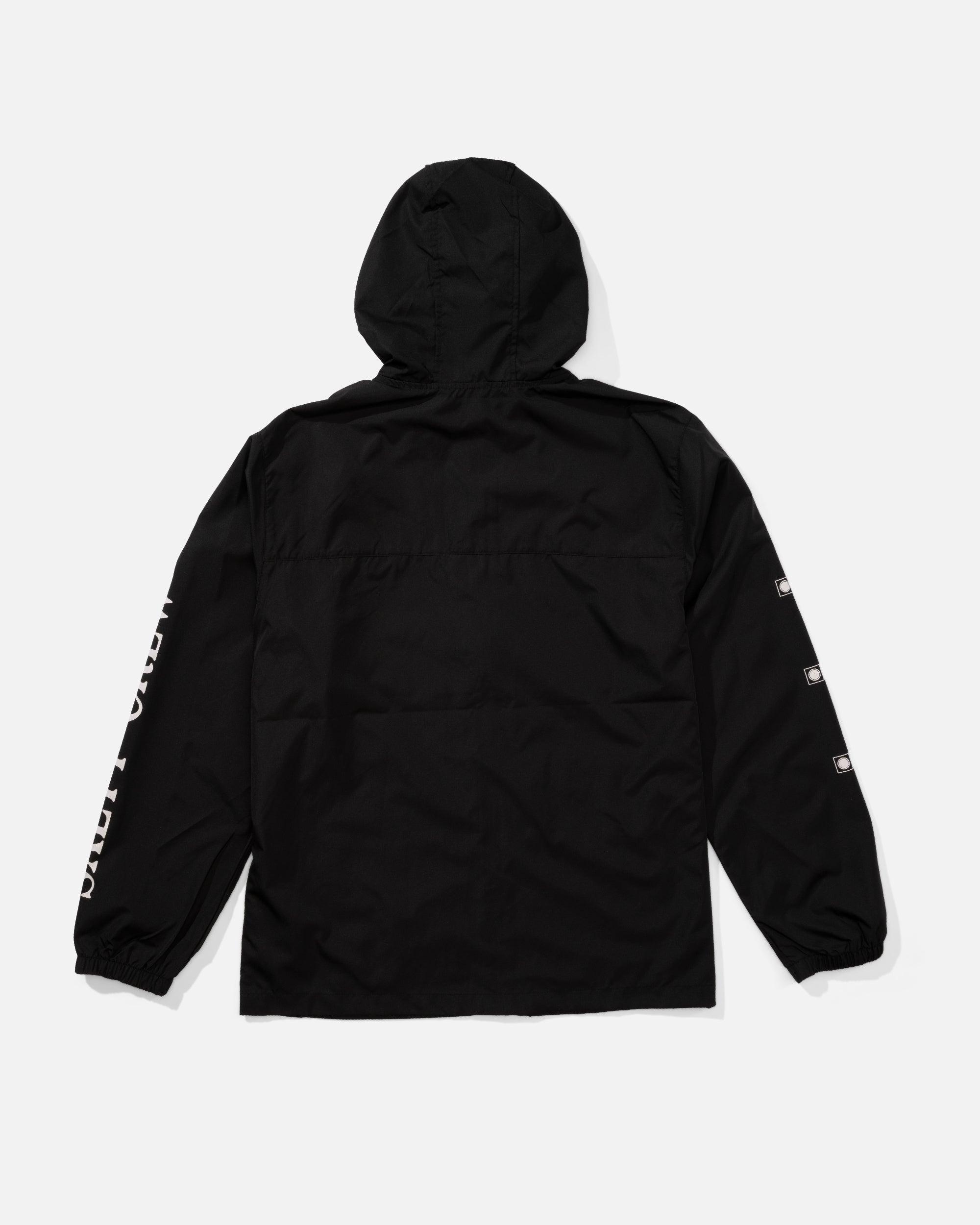 Surface Windbreaker Jacket - Black Male Product Image
