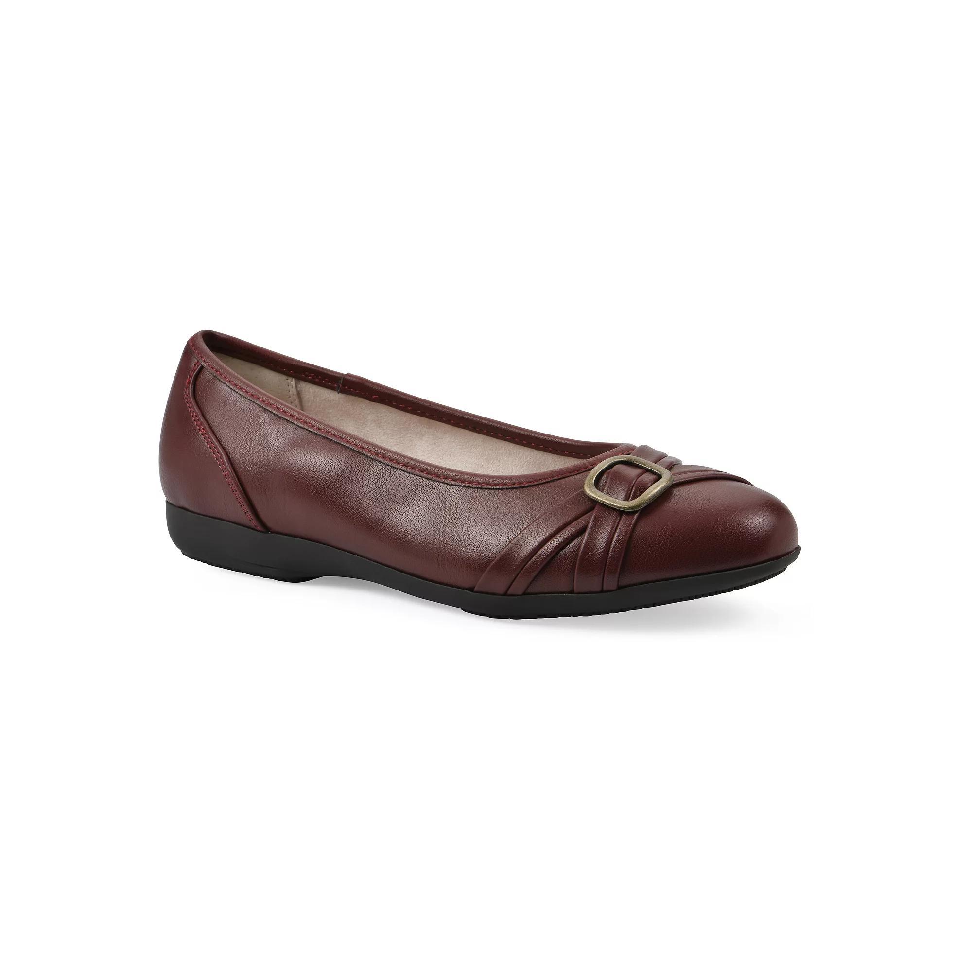 Cliffs by White Mountain Calming Women's Ballet Flats, Size: 6.5, Red Burn Smo Product Image