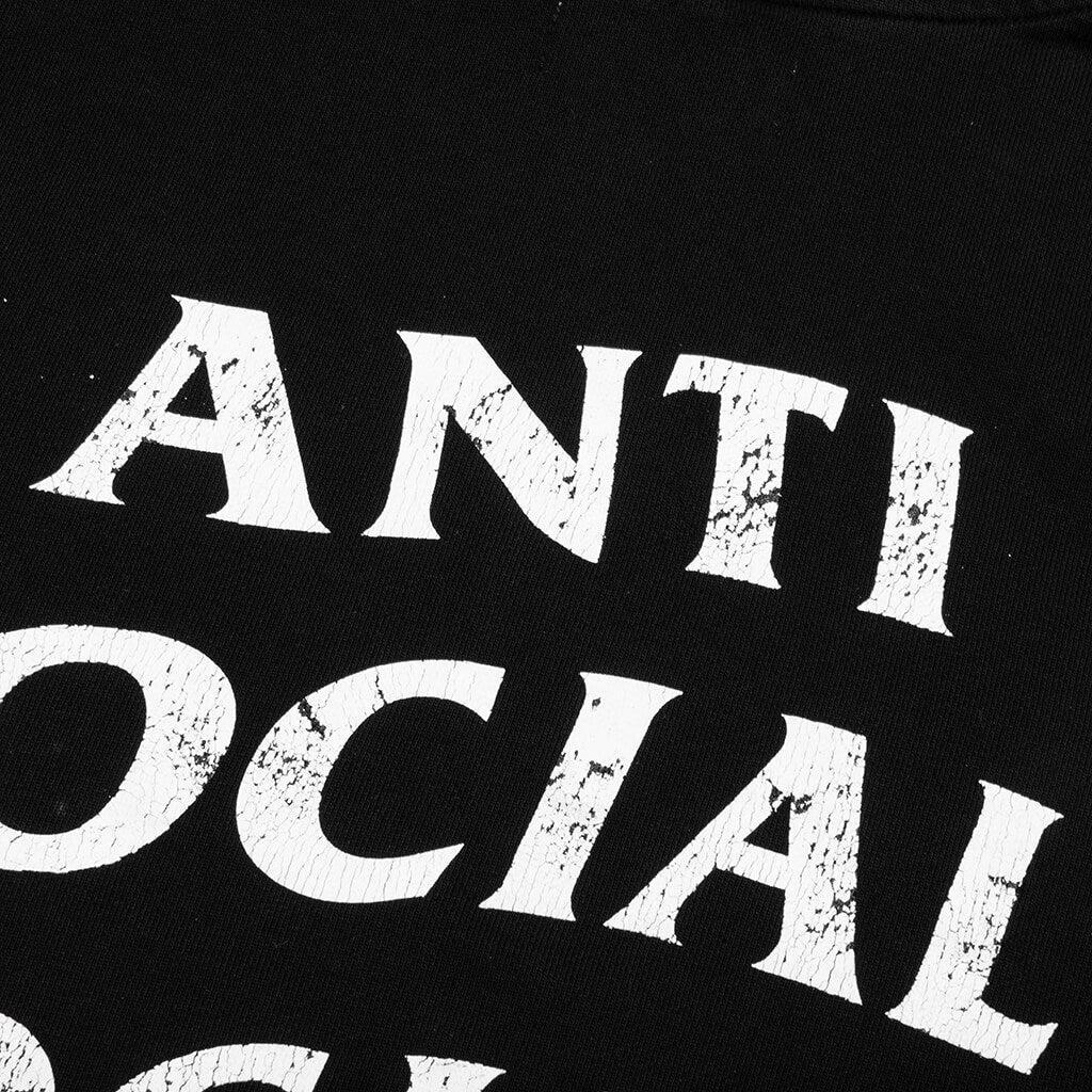 Weathered Hoodie - Black Male Product Image