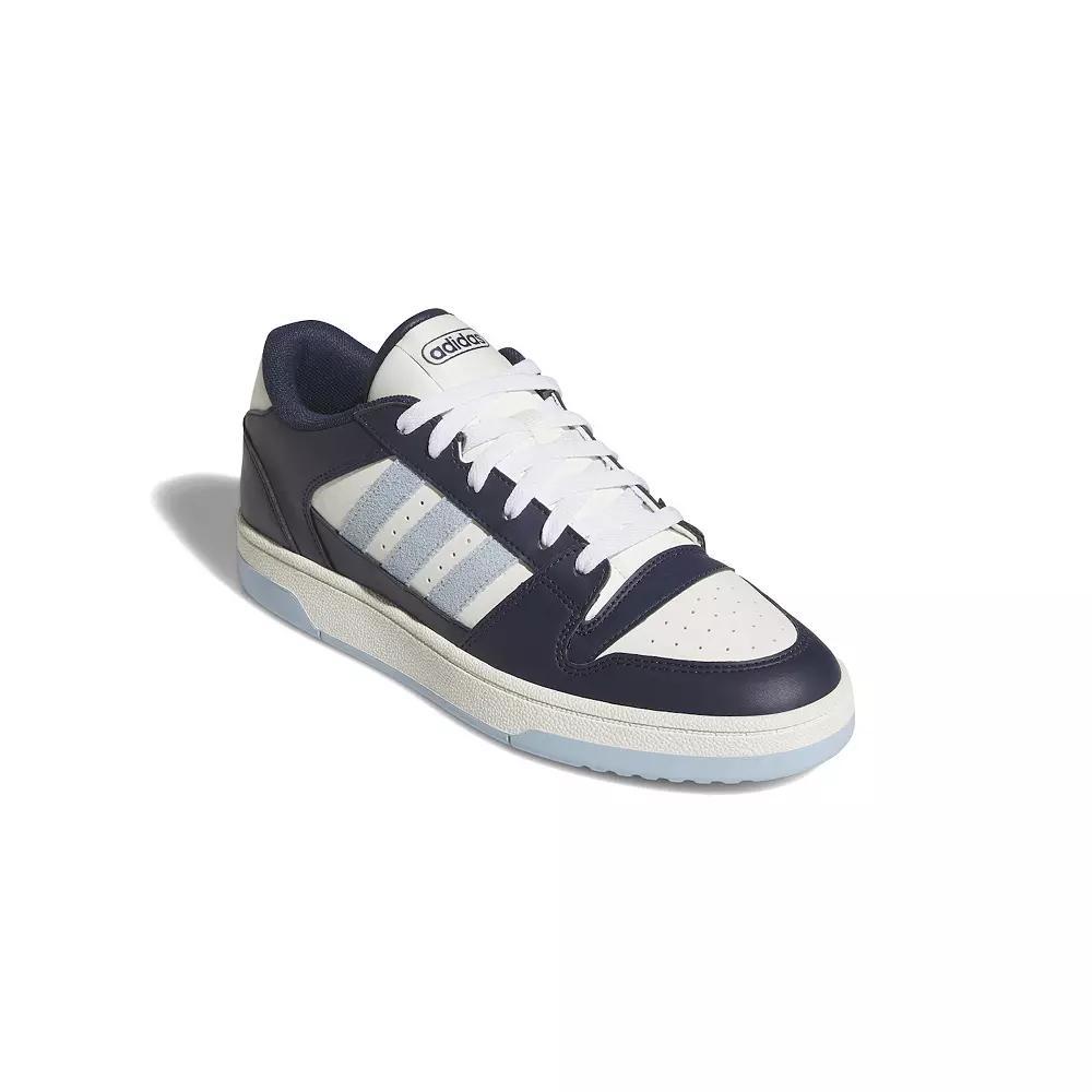 adidas Break Start Men's Basketball Shoes, Size: 11, Navy  White Product Image