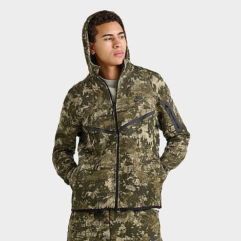 Nike Men's Tech Windrunner Fleece Full-Zip Hoodie Product Image