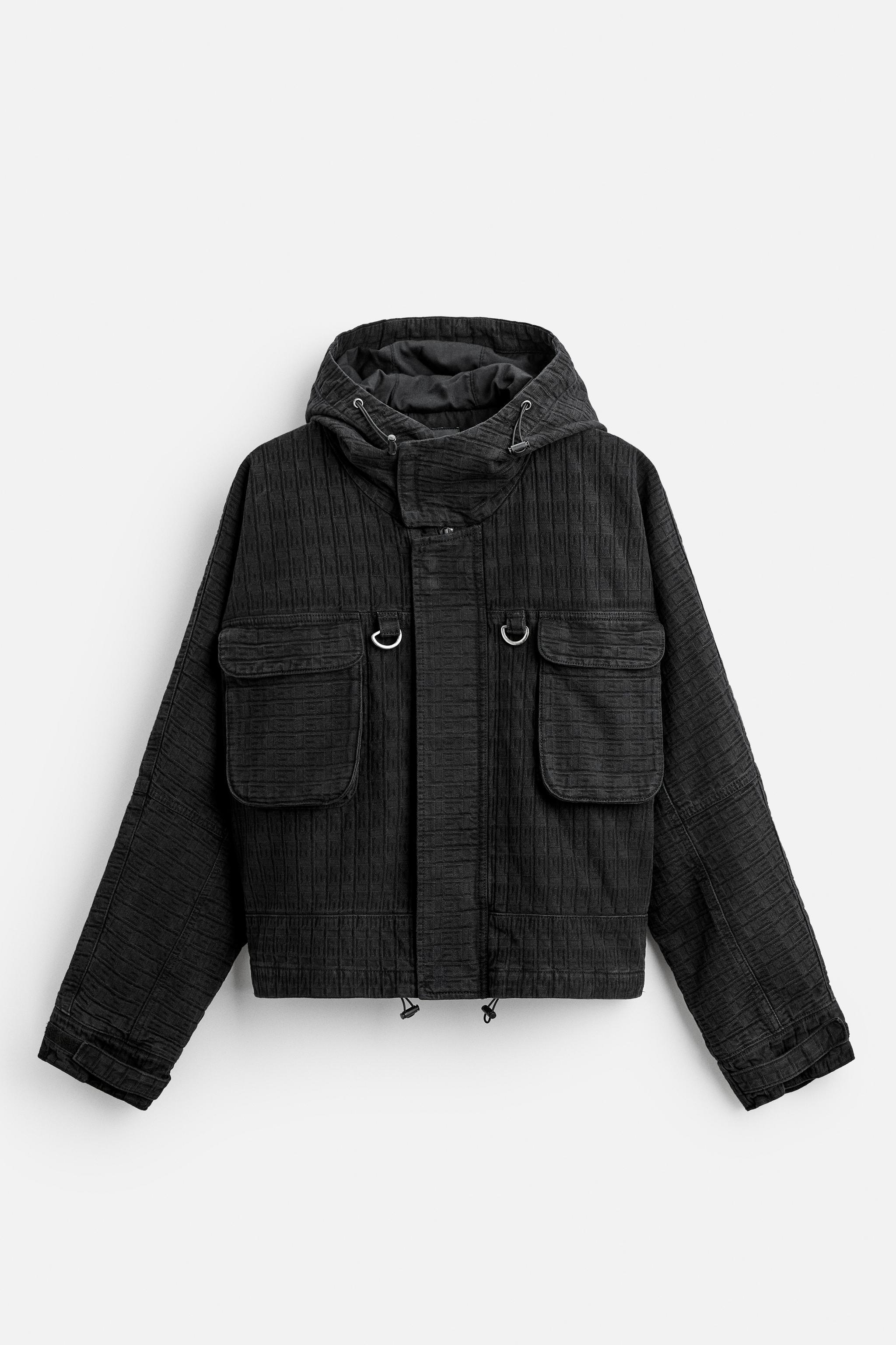 JACQUARD DENIM JACKET Product Image