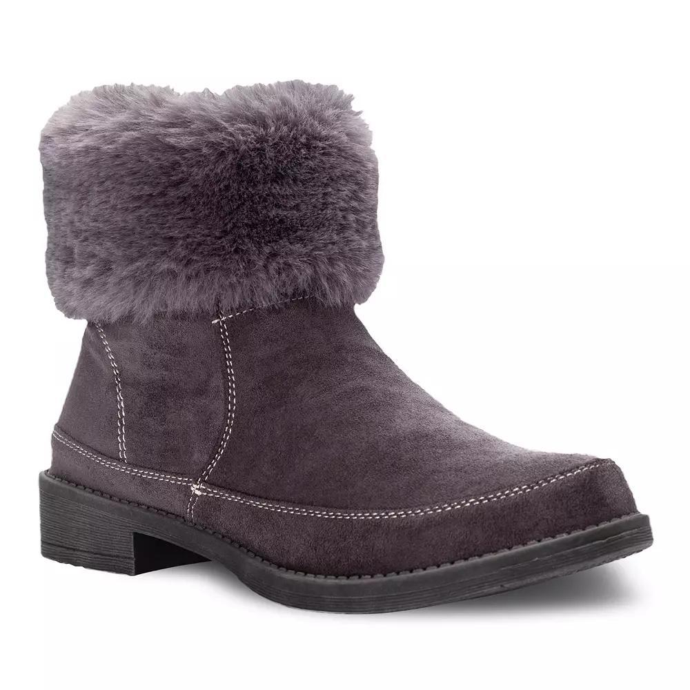 Propet Tabitha Women's Faux Fur Ankle Boots, Size: 9.5, Gray Product Image