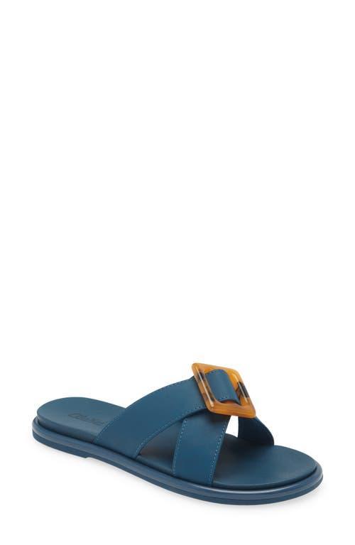 OluKai La'I Slide Black) Women's Shoes Product Image