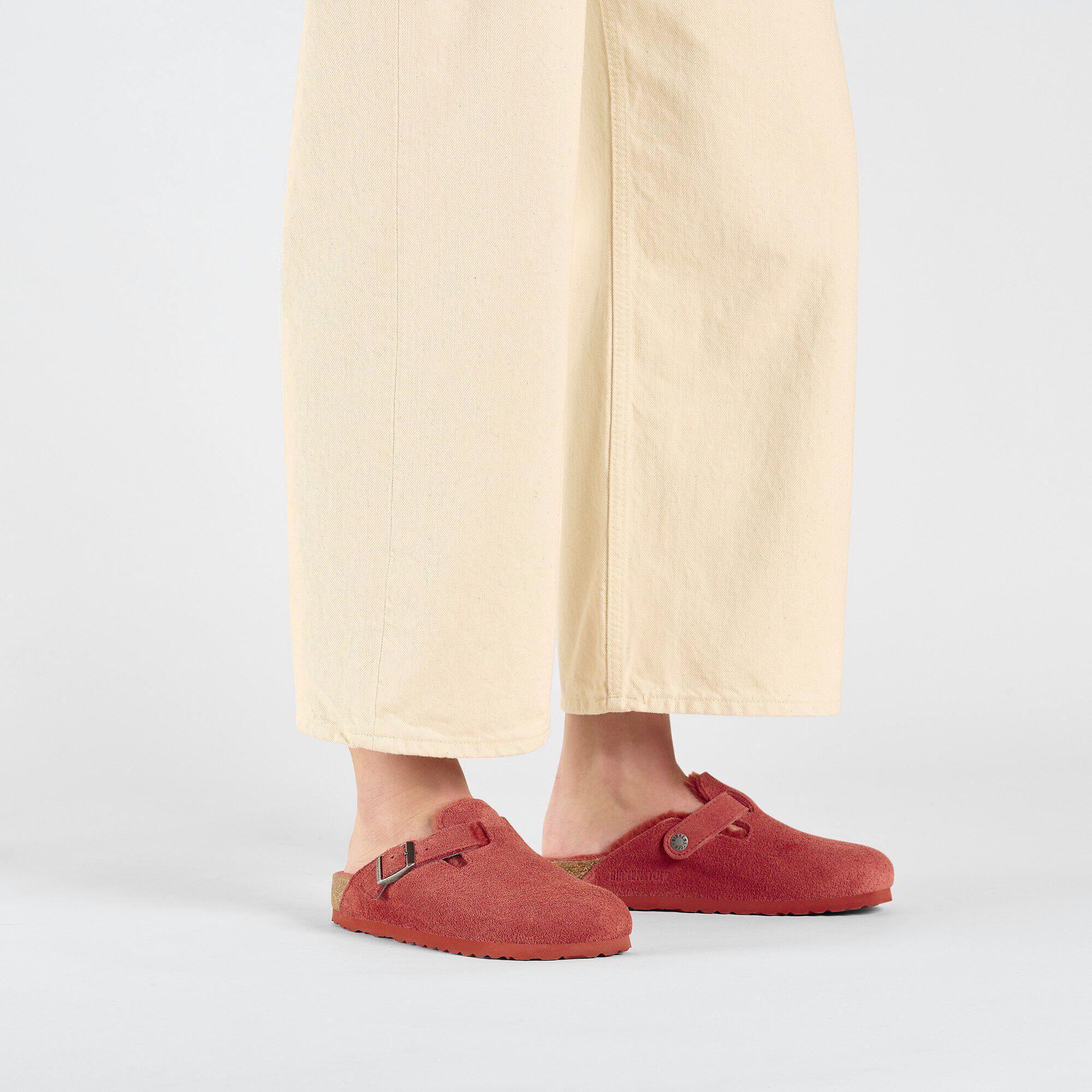 Boston Shearling Suede Leather Product Image