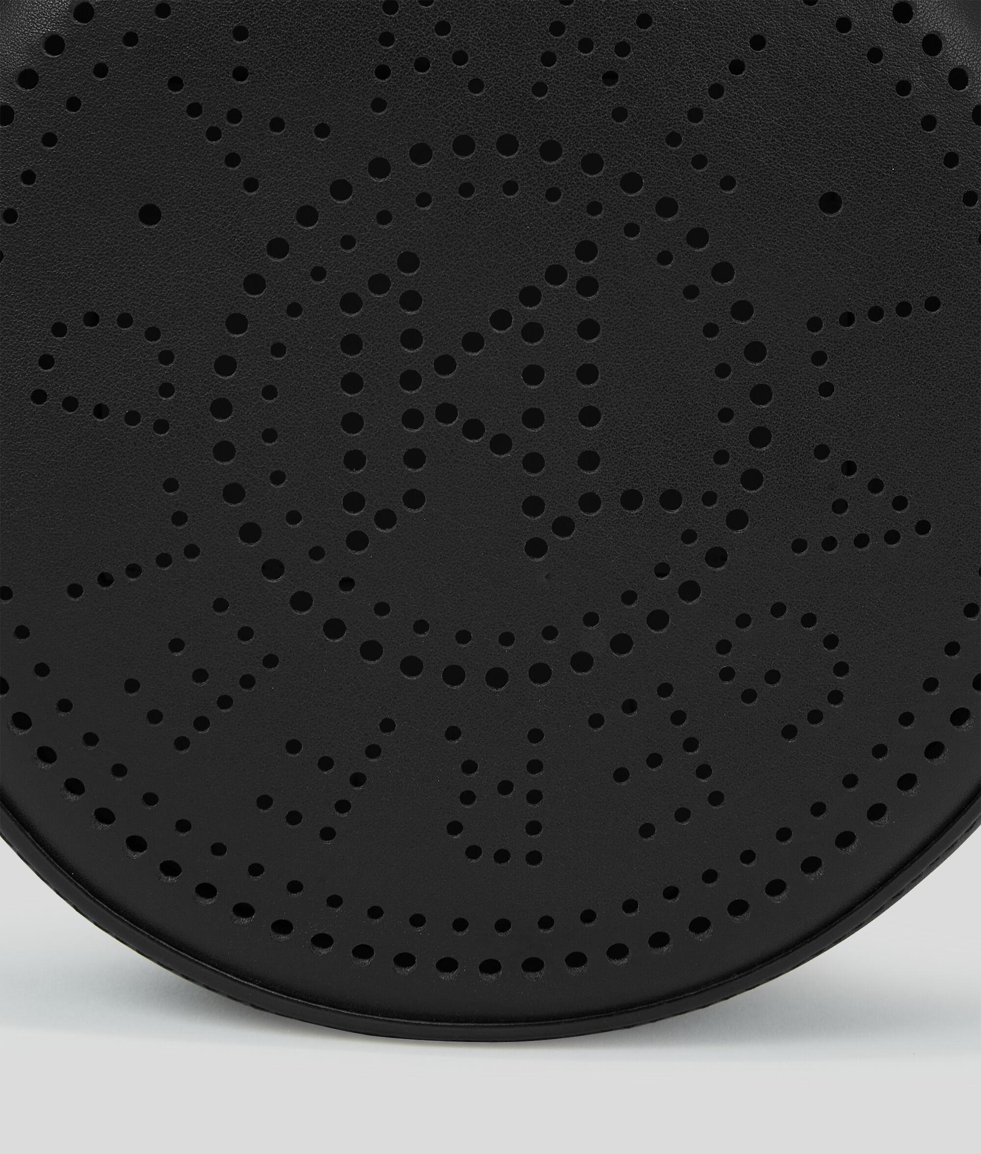 K/CIRCLE EMBOSSED LOGO ROUND CROSSBODY BAG Product Image