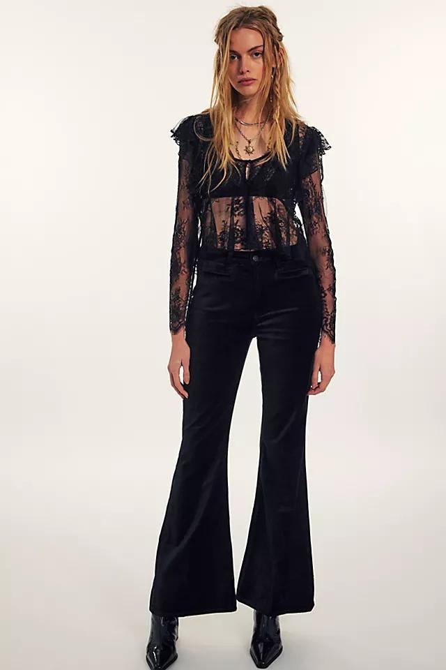 Citizens of Humanity Lilah Velvet Flare Jeans Product Image