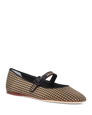 Loeffler Randall Womens Ginger Mo Ankle Strap Flats Product Image