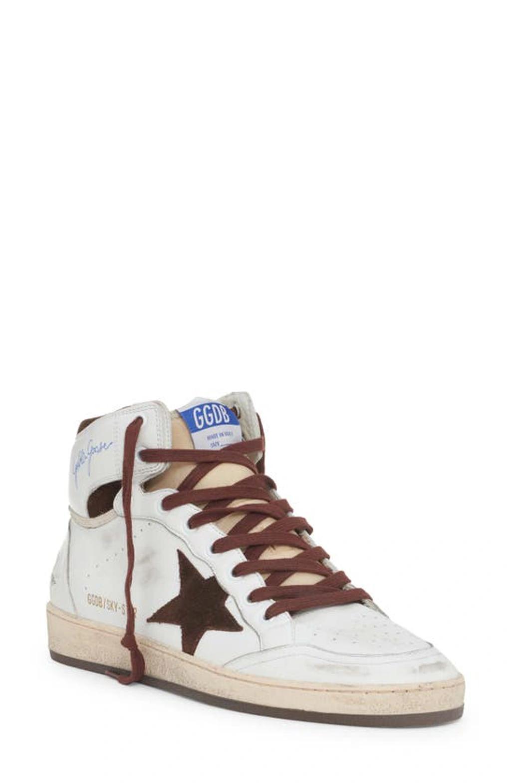 Mens Sky-Star Leather High-Top Sneakers Product Image