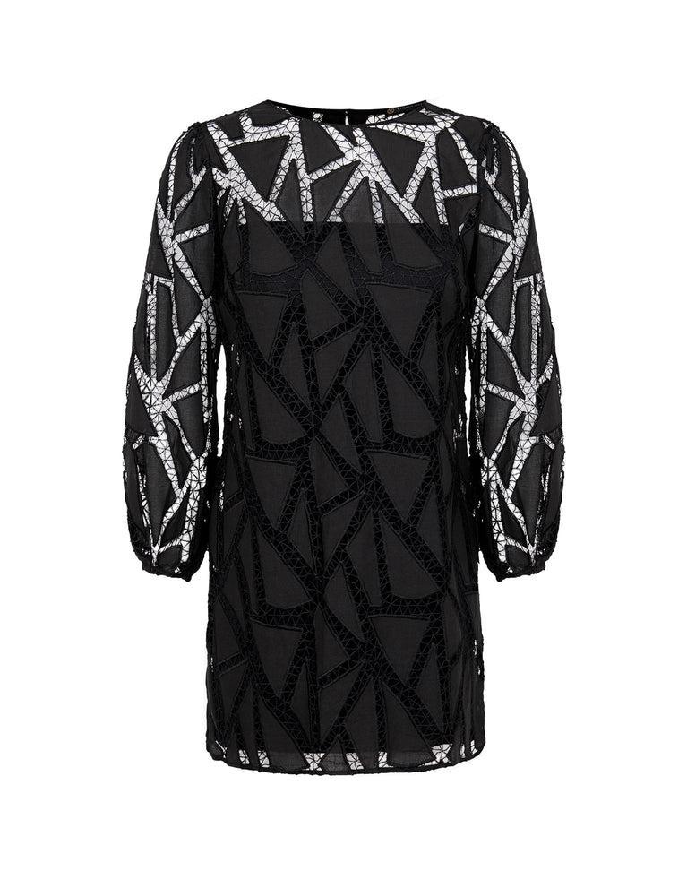 Julieta Short Dress (Exchange Only) - Black Product Image