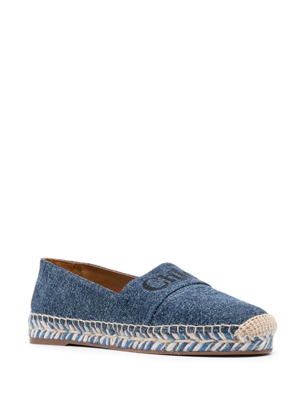 logo-embroidered flat espadrilles Product Image