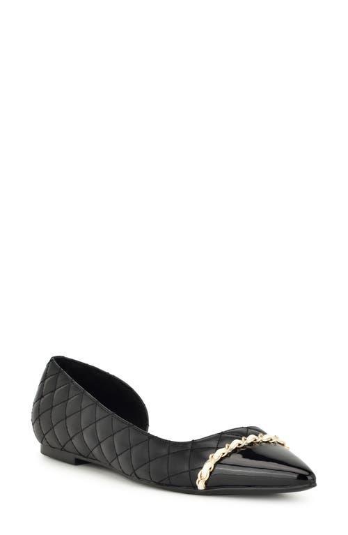 Nine West Breza Women's Slip-on Pointy Toe Dress Flats, Size: 7, Black Team Product Image