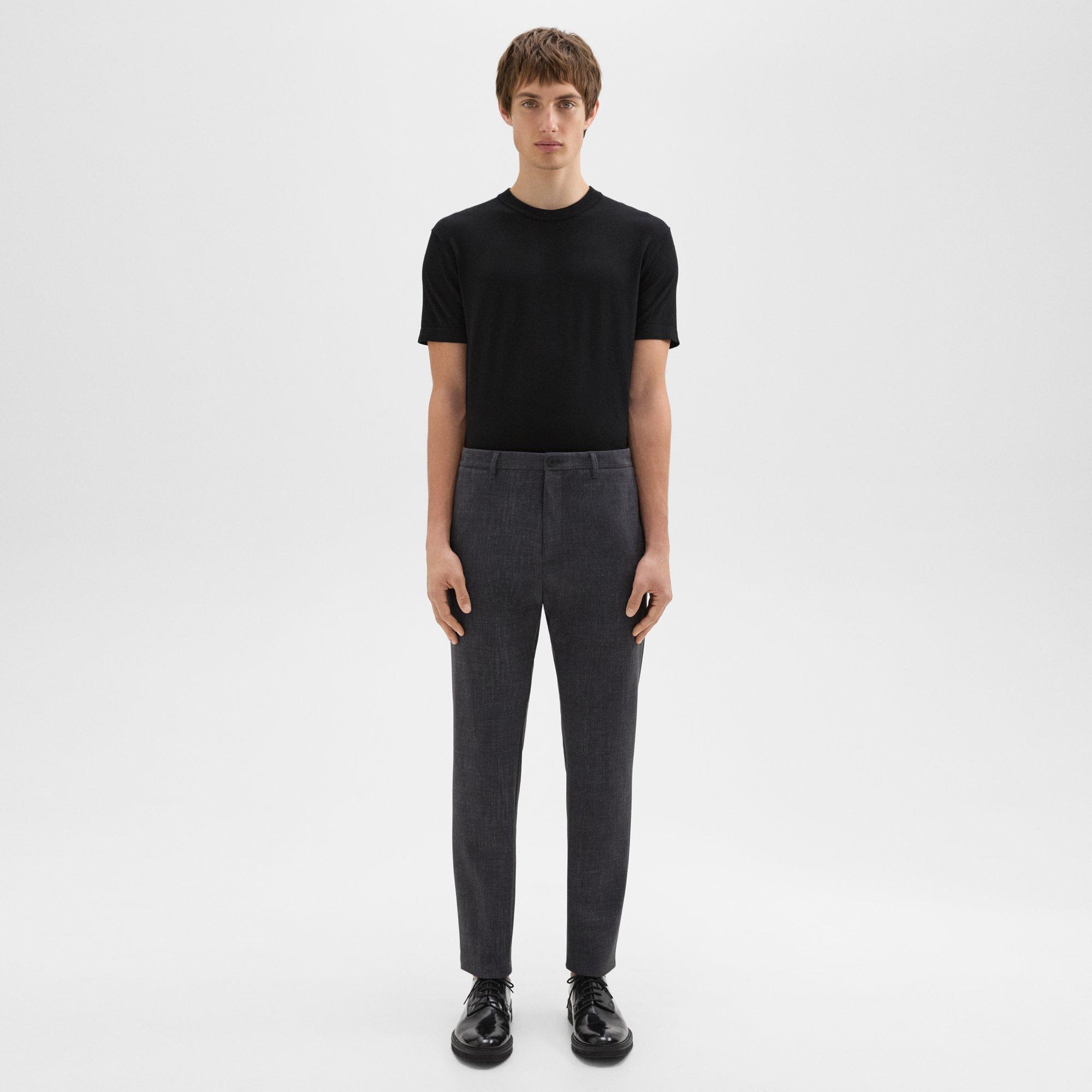 Printed Precision Ponte Zaine Pant | Theory Product Image