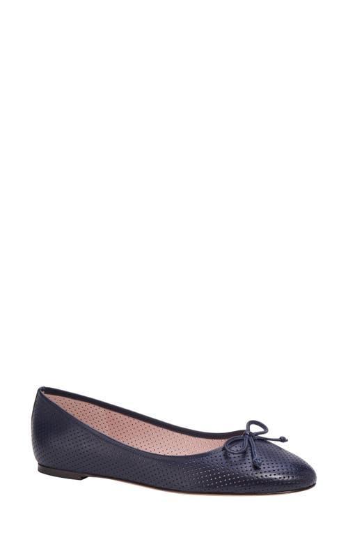 Kate Spade New York Womens Veronica Slip-On Perforated Ballet Flats Product Image