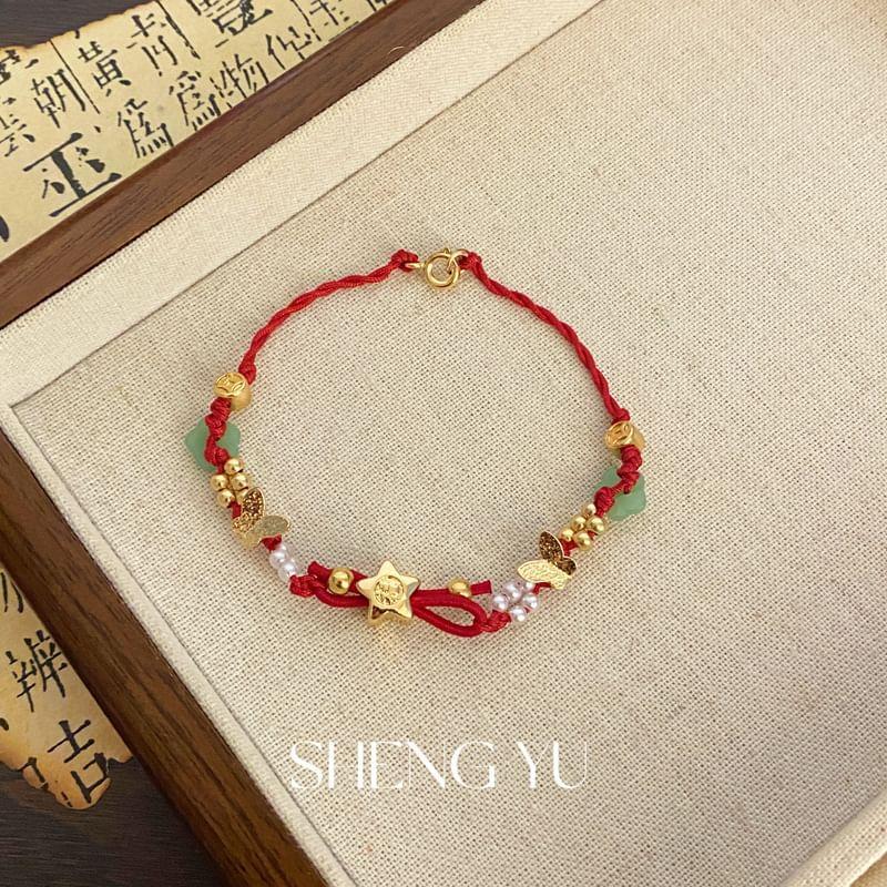 Beaded Rope Bracelet Product Image